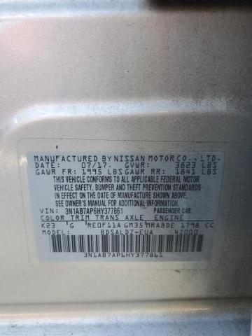 3N1AB7AP6HY377861 Nissan SENTRA S