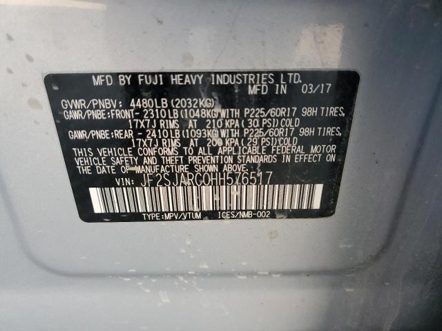 JF2SJARC0HH576517 Subaru Forester 2.5i Limited