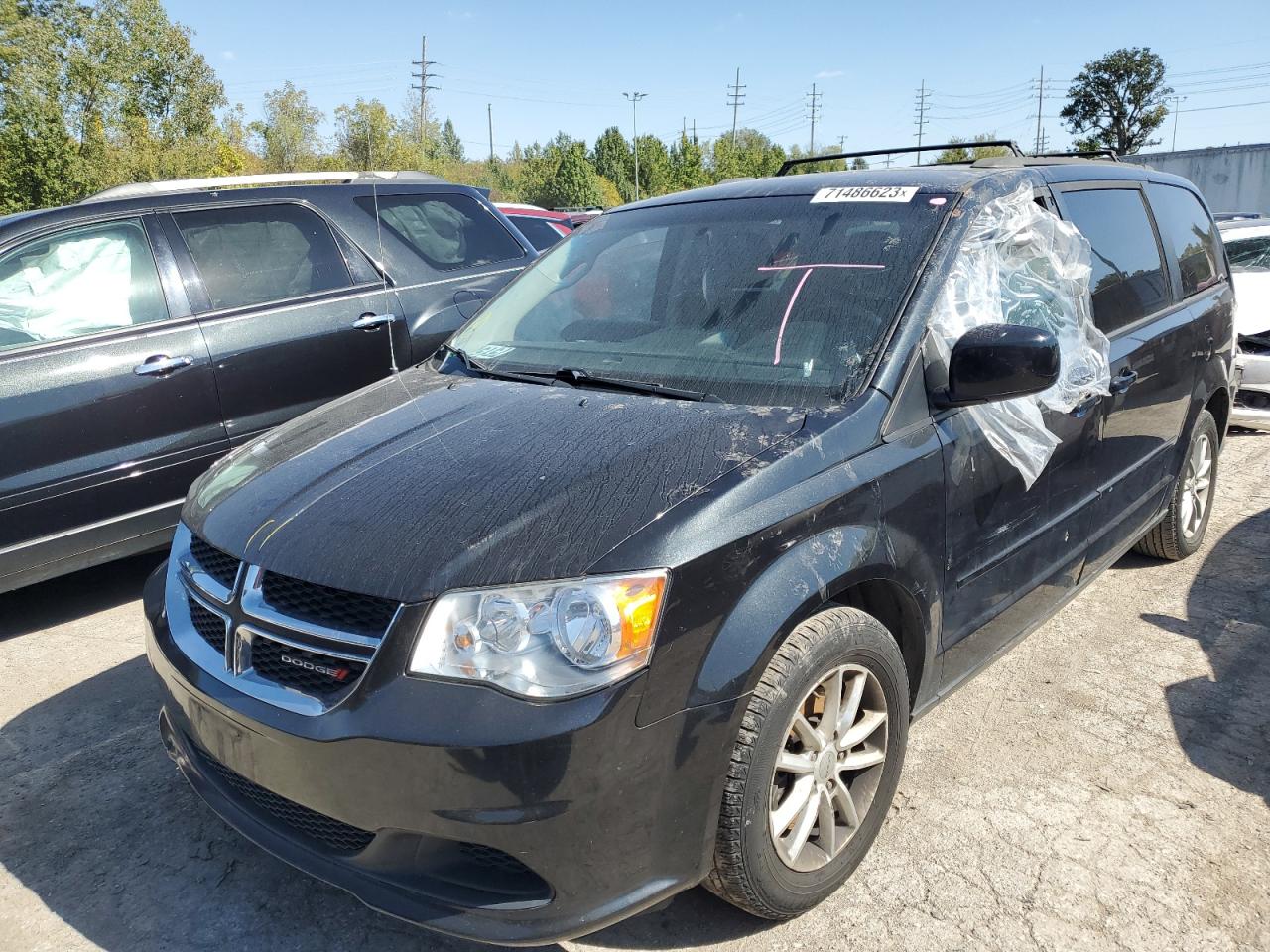 2015 Dodge Grand Caravan Sxt vin: 2C4RDGCG7FR541185