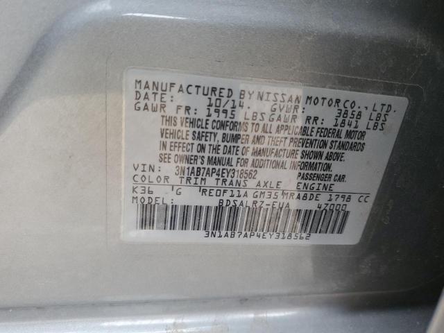 3N1AB7AP4EY318562 Nissan SENTRA S