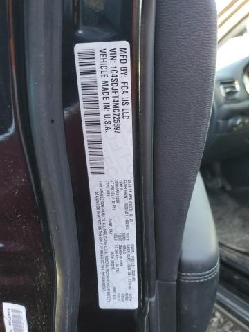 2021 DODGE DURANGO PU 1C4SDJFT4MC725397