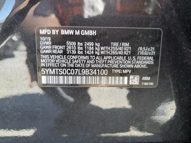  BMW X3 2020 Угольный