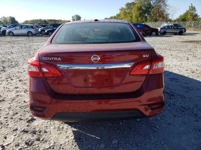  NISSAN SENTRA 2016 Червоний