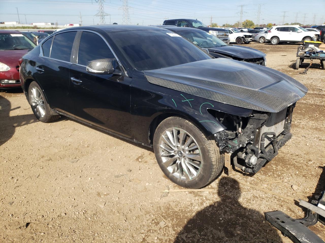 Lot #2720854795 2018 INFINITI Q50 LUXE