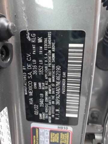 3KPA24AD7NE462190 Kia Rio LX 13