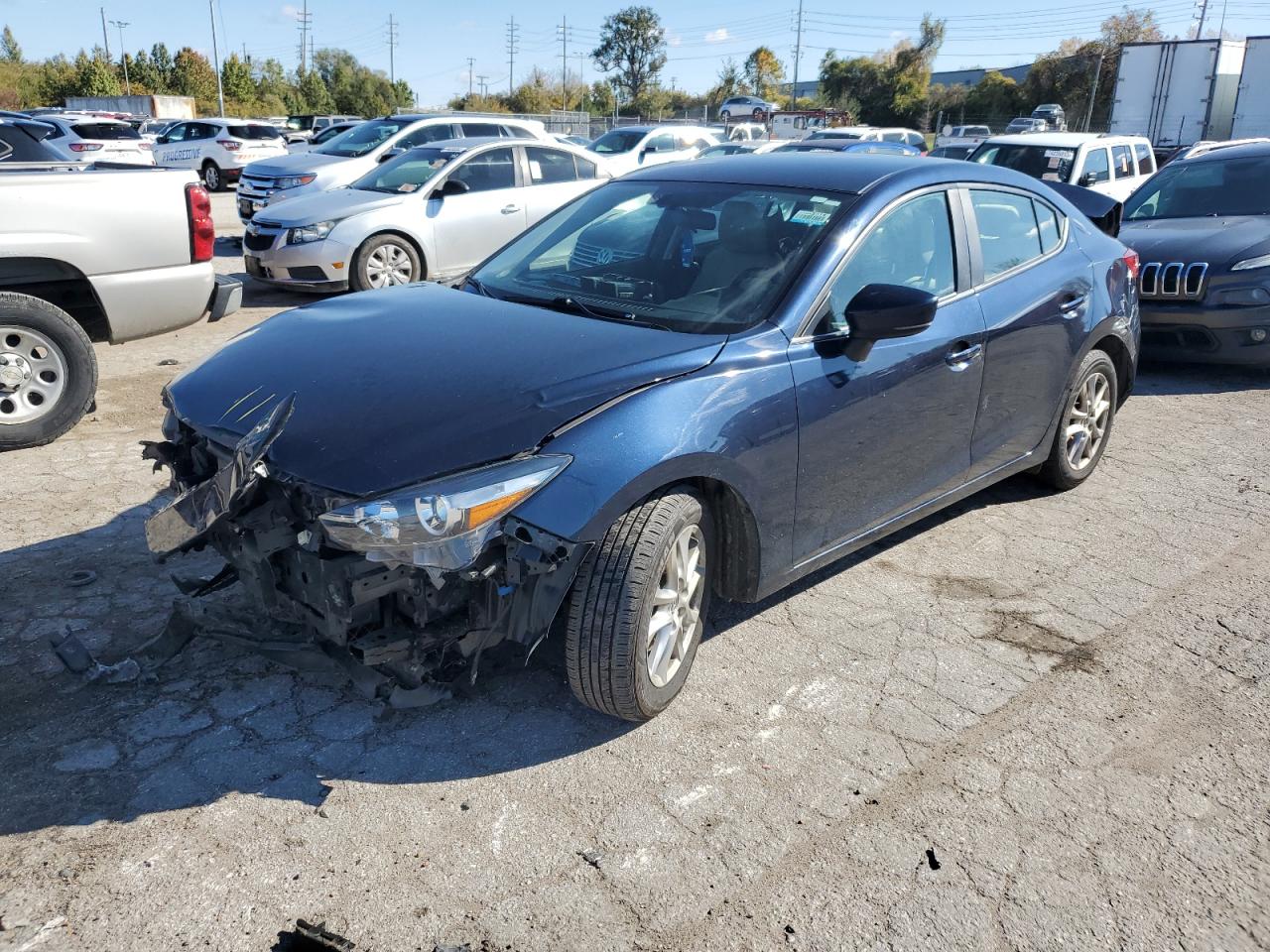 2017 Mazda 3 Sport vin: 3MZBN1U76HM143161