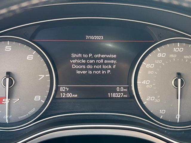 2017 AUDI S7 PREMIUM WAUWFAFC7HN075001