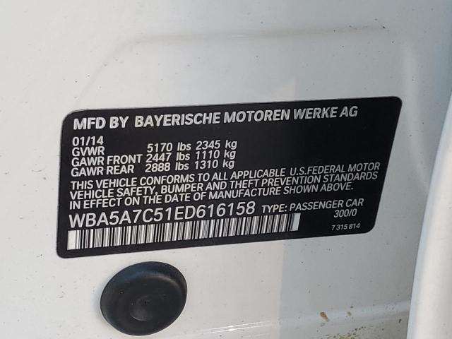 WBA5A7C51ED616158 BMW 528 XI