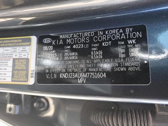  KIA SOUL 2021 Сірий