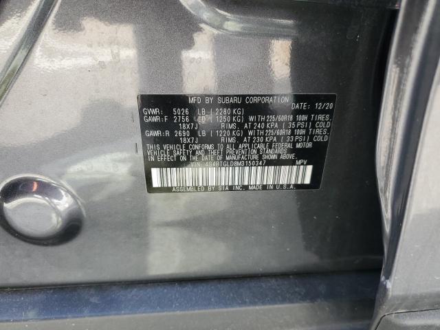 4S4BTGLD8M3150347 Subaru Outback ON 10