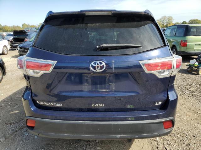 VIN 5TDZARFH0ES005404 2014 Toyota Highlander, LE no.6