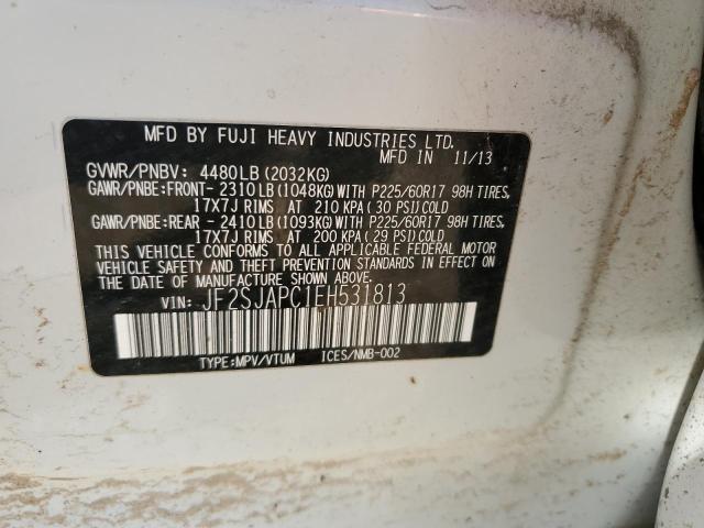 JF2SJAPC1EH531813 Subaru Forester 2.5i Touring