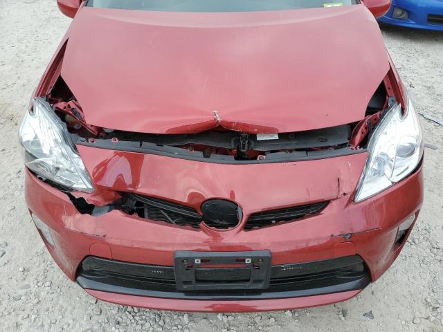  TOYOTA PRIUS 2015 Червоний