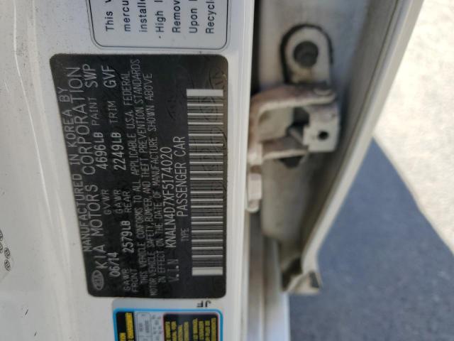 2015 KIA CADENZA KNALN4D7XF5174020