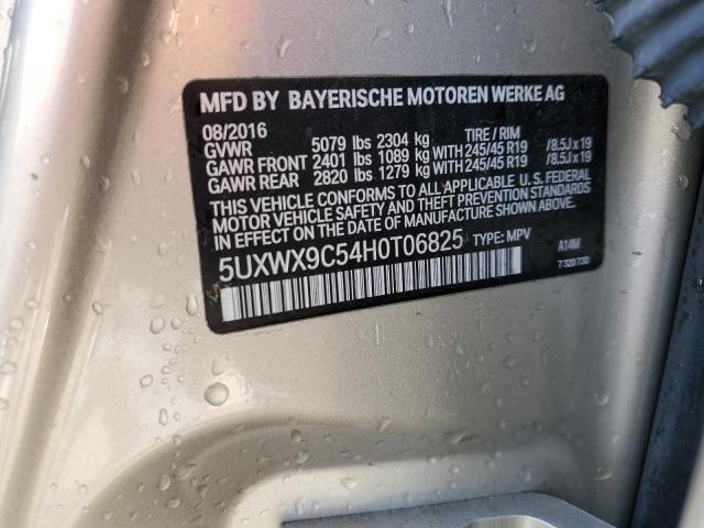  BMW X3 2017 Сріблястий