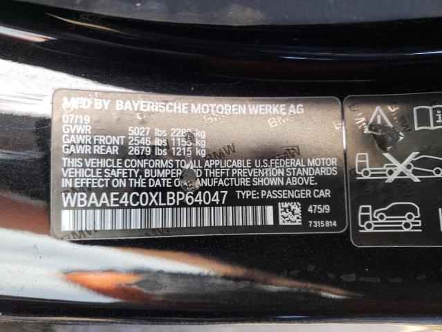 VIN WBAAE4C0XLBP64047 2020 BMW 8 Series, 840XI no.12