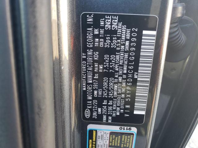 5XYP6DHC6LG093902 KIA Telluride S