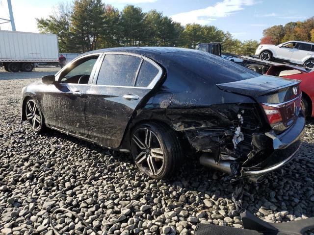  HONDA ACCORD 2016 Чорний