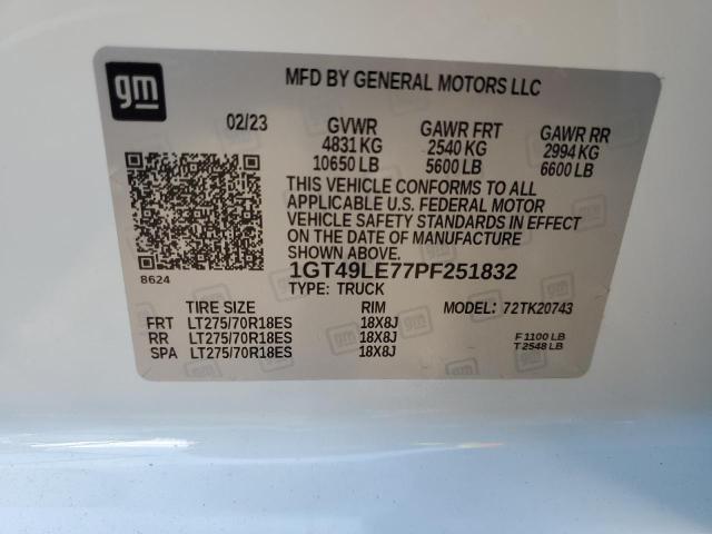 1GT49LE77PF251832 GMC Sierra K2500 Heavy Duty