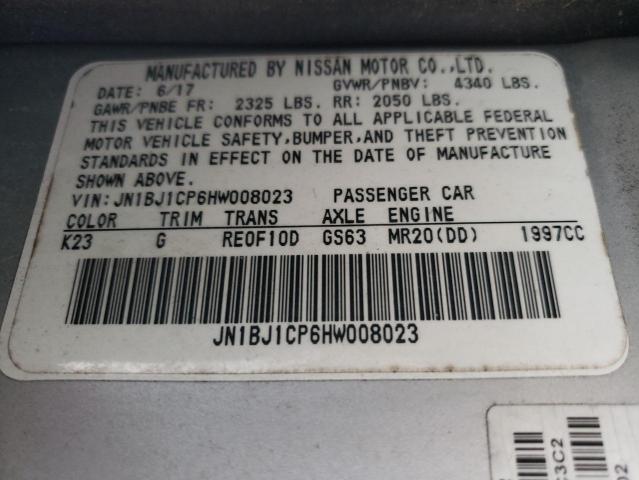 2017 NISSAN ROGUE SPT JN1BJ1CP6HW008023