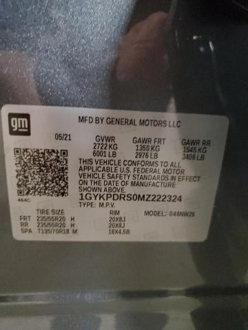 1GYKPDRS0MZ222324 Cadillac XT6 PREMIU 13