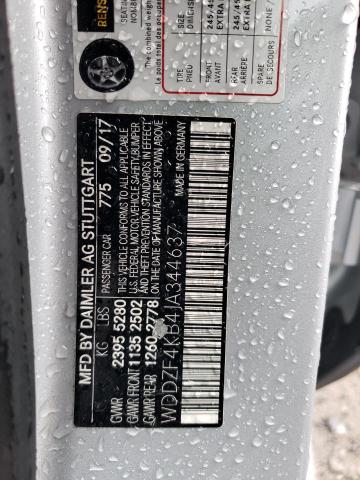 WDDZF4KB4JA344637 Mercedes-Benz E 300 4matic