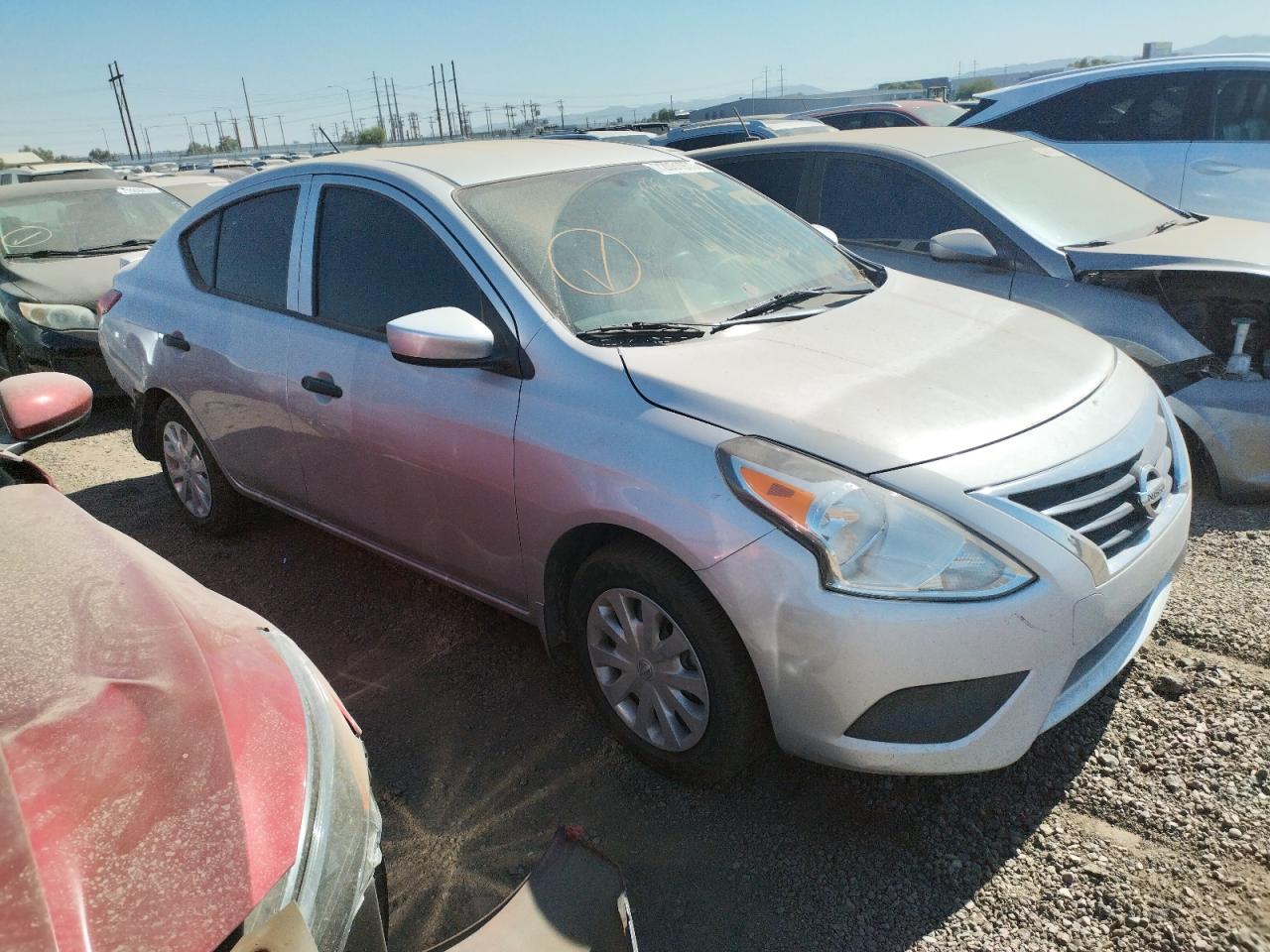 2019 Nissan Versa S vin: 3N1CN7AP7KL877855