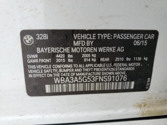WBA3A5G53FNS91076 BMW 328 I