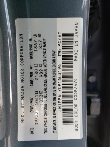 2023 MAZDA 3 PREFERRE - JM1BPAL70P1603196