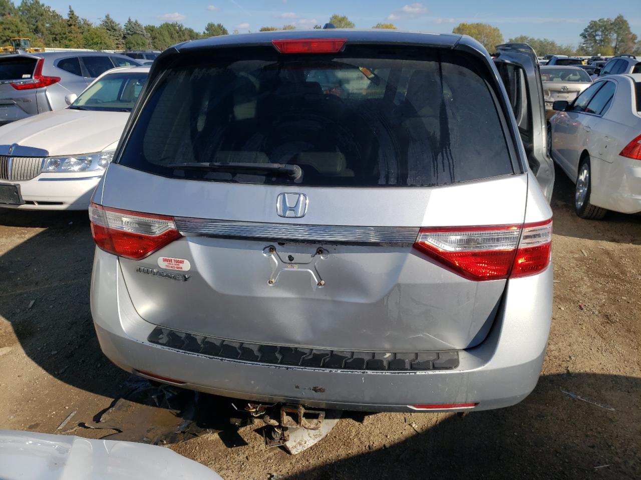 5FNRL5H60DB090682 2013 Honda Odyssey Exl