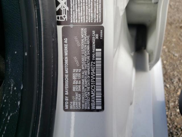 WBAVM5C51FVV94072 BMW X1 Xdrive35i