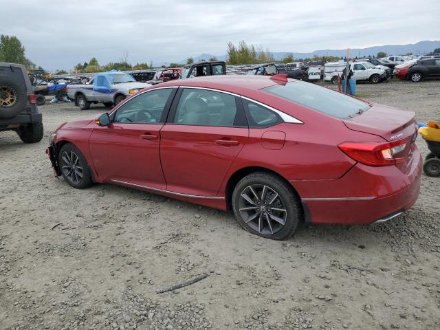  HONDA ACCORD 2022 Червоний