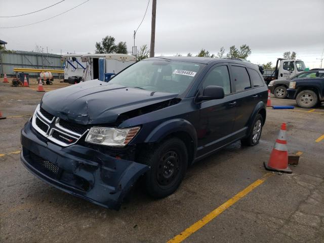 Lot #2339996127 2015 DODGE JOURNEY SE salvage car