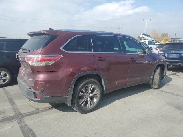 VIN 5TDJKRFH2ES009934 2014 Toyota Highlander, Xle no.3