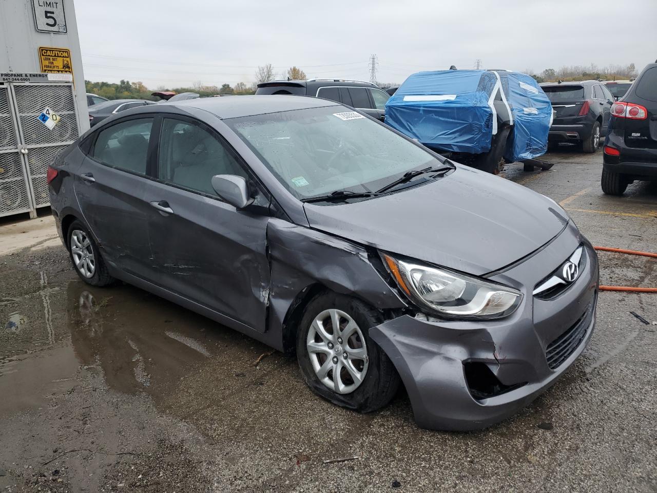 KMHCT4AE3EU684009 2014 Hyundai Accent Gls