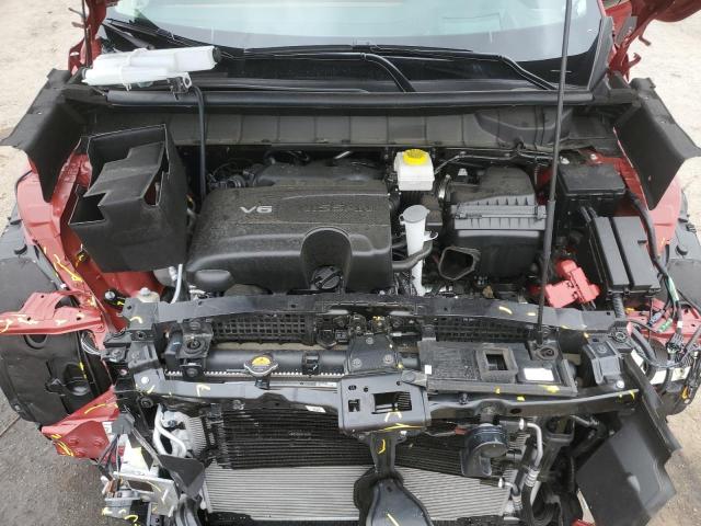  NISSAN PATHFINDER 2023 Червоний