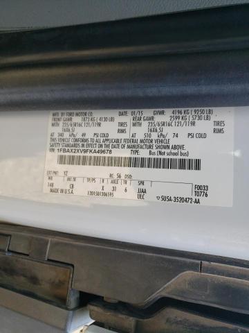 1FBAX2XV9FKA49678 Ford Transit T-350
