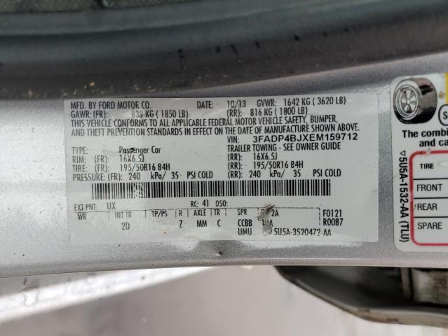 3FADP4BJXEM159712 Ford FIESTA SE