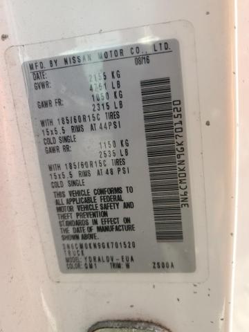 2016 NISSAN NV200 2.5S - 3N6CM0KN9GK701520