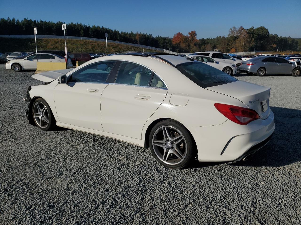 2015 MERCEDES-BENZ CLA 250 for Sale at Copart NC - CONCORD