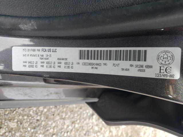 2016 CHRYSLER 200 LIMITE - 1C3CCCAB3GN140423