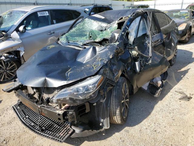  TOYOTA COROLLA 2017 Чорний