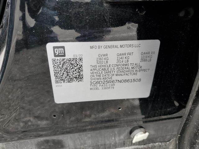 2022 CADILLAC CT5-V BLAC - 1G6D25R67N0861508