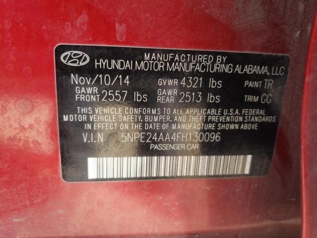 2015 HYUNDAI SONATA ECO - 5NPE24AA4FH130096