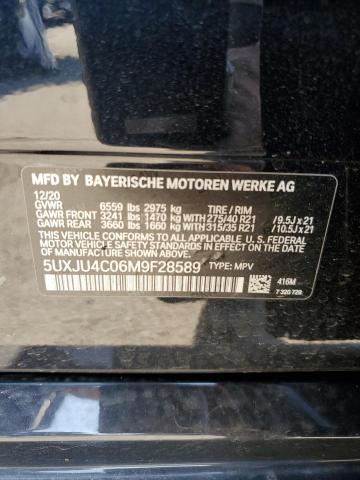 2021 BMW X5 M50I - 5UXJU4C06M9F28589