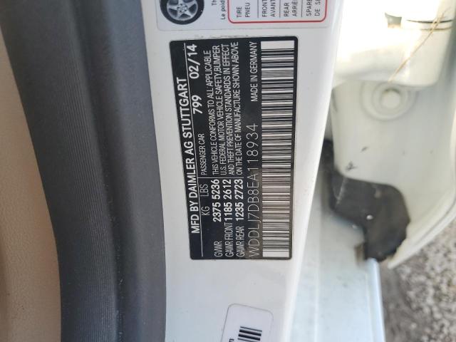 WDDLJ7DB8EA118934 Mercedes-Benz CLS 550