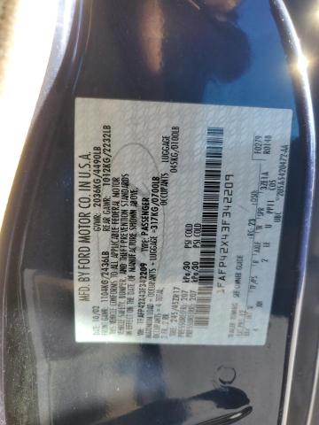 2003 Ford Mustang Gt VIN: 1FAFP42X43F342209 Lot: 69605873