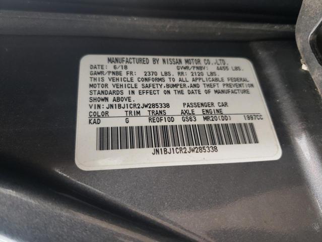 JN1BJ1CR2JW285338 Nissan Rogue Sport S