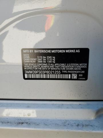 2023 BMW 330XE 3MW39FS03P8D21255