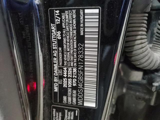 WDDSJ4GB5FN178332 Mercedes-Benz CLA 250 4MATIC